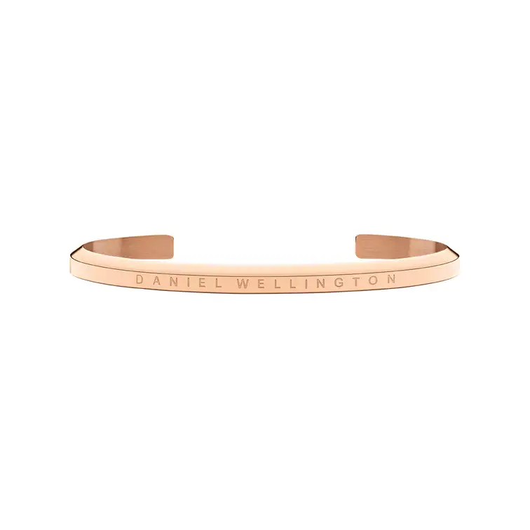 Bracciale Daniel Wellington in acciaio rosa misura S