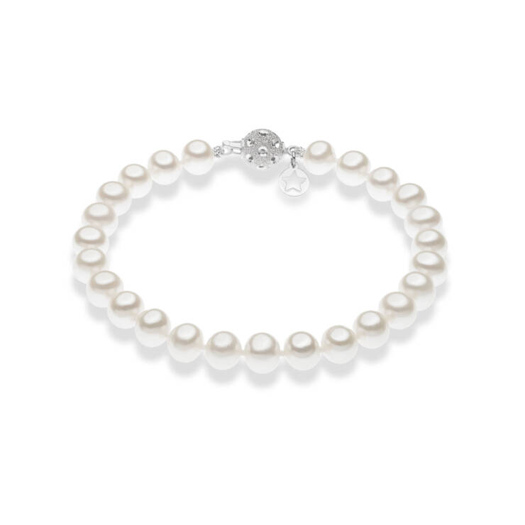 Bracciale di perle Akoya e oro 18kt