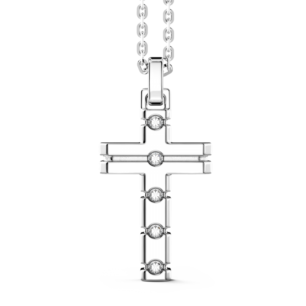 Collana Zancan in argento Esc048