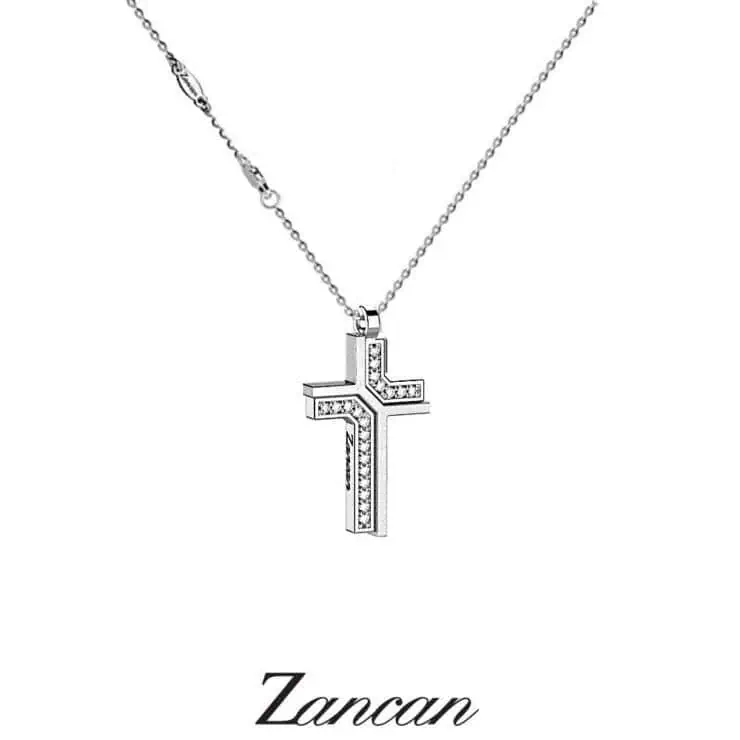 Collana Zancan in oro 18kt e diamanti EC742B