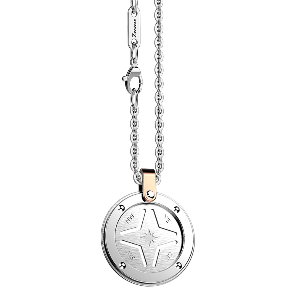 Collana Zancan in acciaio ehc135