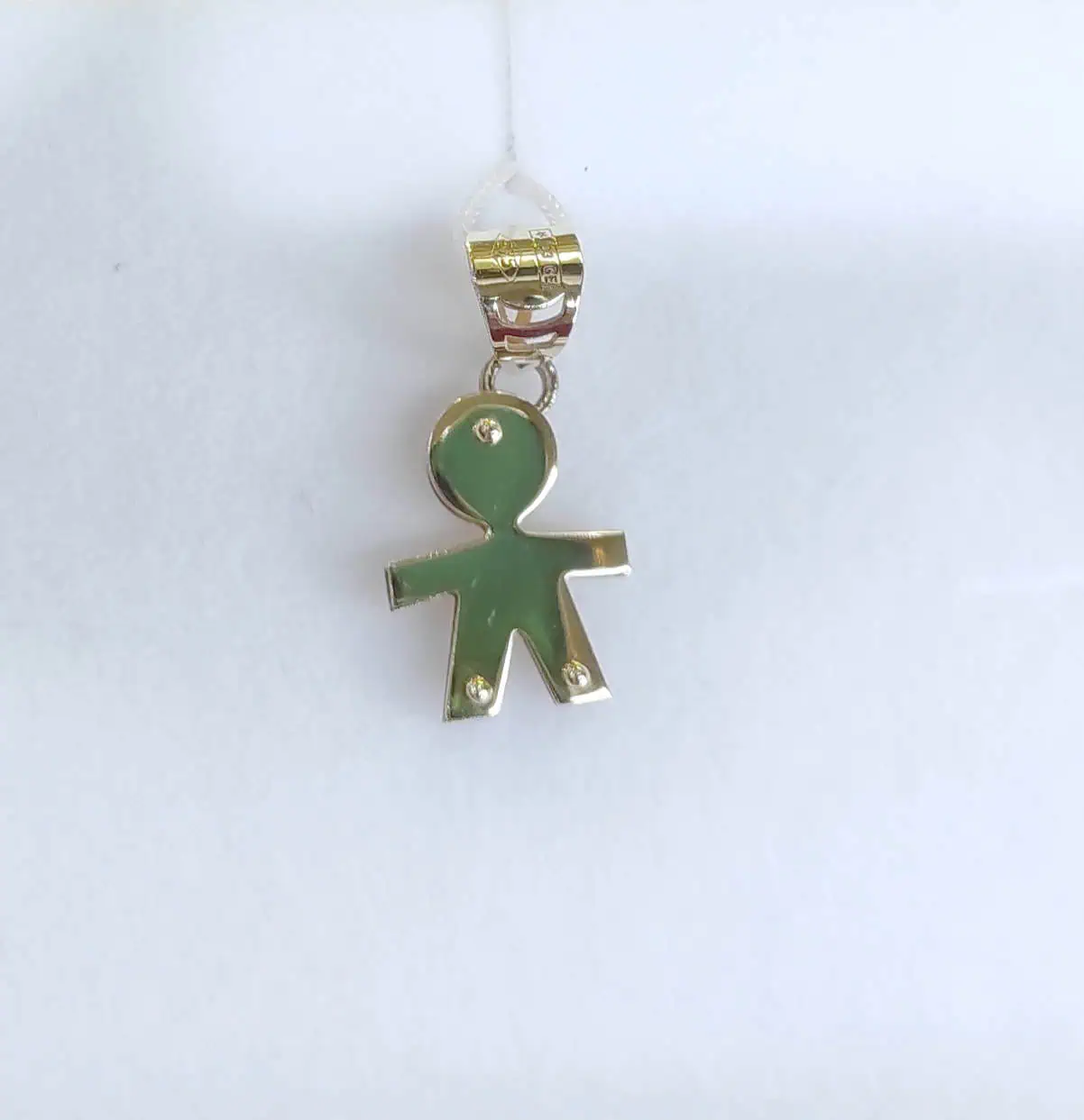 Pendente bebè maschio oro 9kt