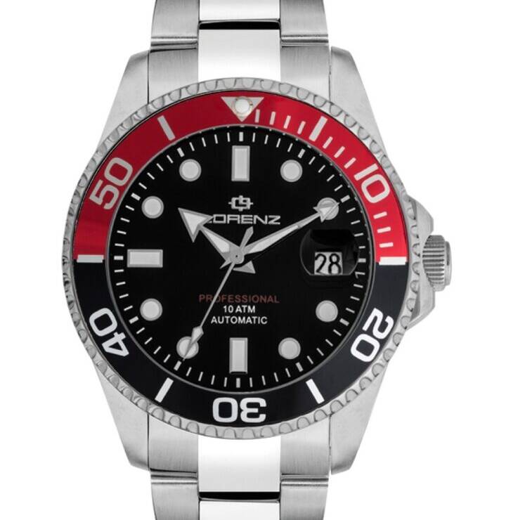 LORENZ-Orologio Diver Professional Automatic 100M. Ref. 030081BB