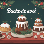 bles de noel sur table décorée