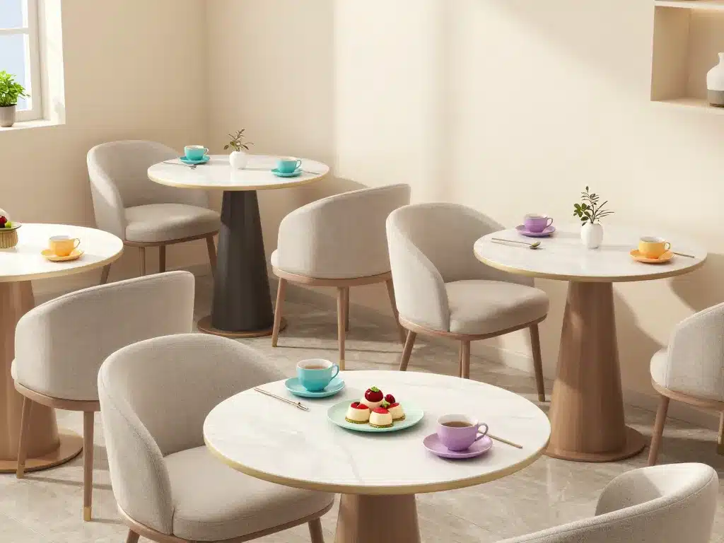 salle matériel nécessaire pour ouvrir un salon de thé