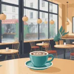 Republique of Coffee intérieur café moderne Paris