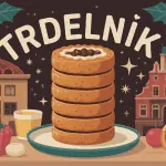 Trdelnik dessert traditionnel Europe centrale