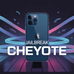 cheyote jailbreak iPhone visuel vectoriel