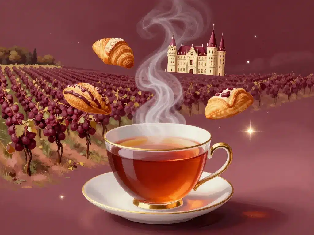 Tea time Burgundy expériences originales créatives