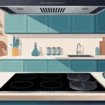 plaque de cuisson avec hotte intégrée avis illustration moderne design