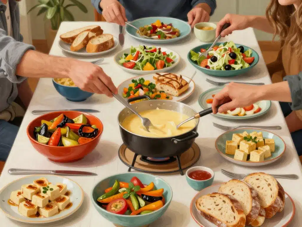 accompagnements variés raclette combien par personne options à table