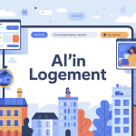 illustration al'in logement plateforme numérique