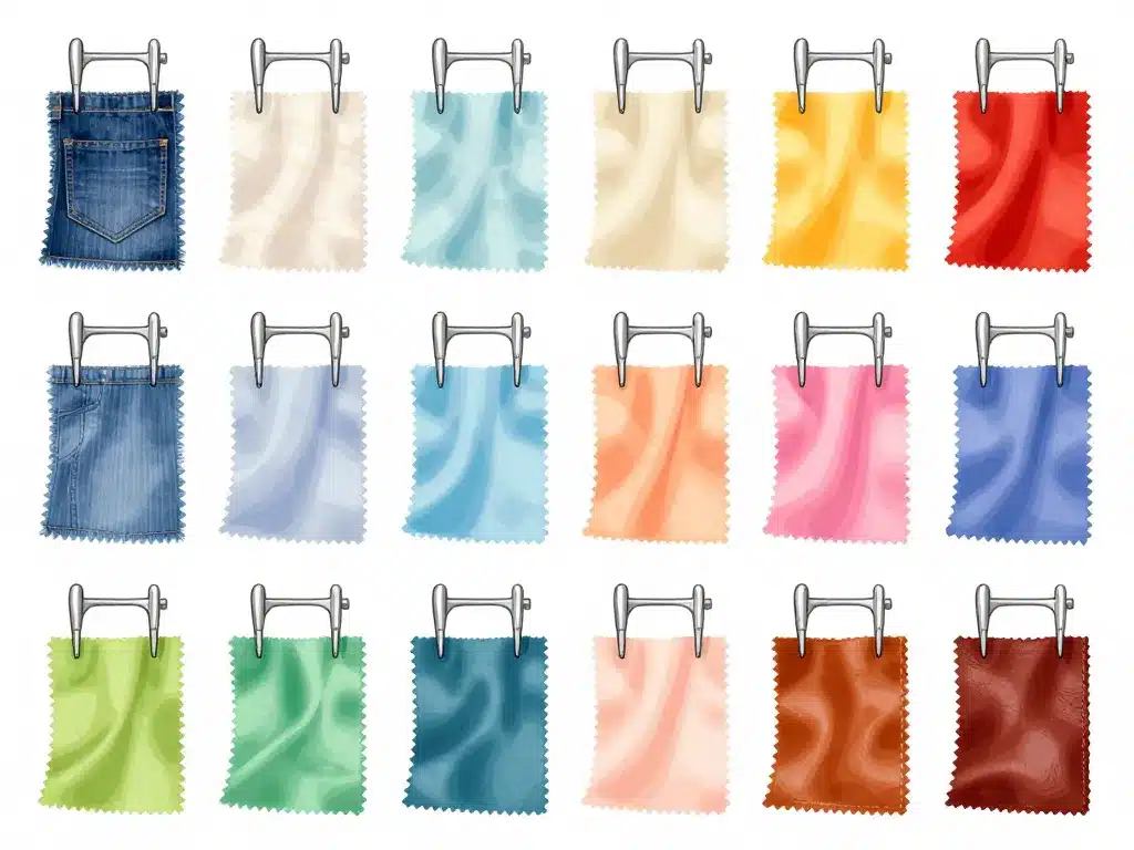 quelle aiguille pour quel tissu diagramme association aiguilles et tissus
