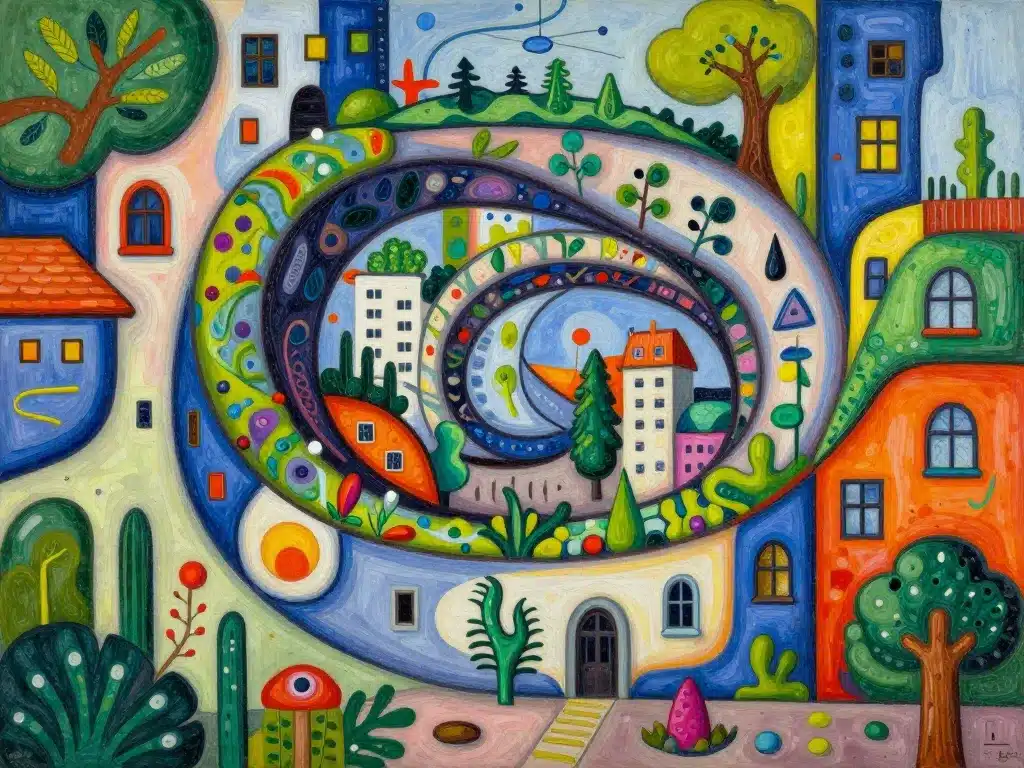 métaphore waldspirale architecture organique