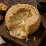 fromages corses avec vers casgiu merzu planche bois