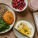 recette riche en proteine musculation assiette meal prep