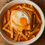 Croque monsieur portugais Francesinha avec sauce et frites