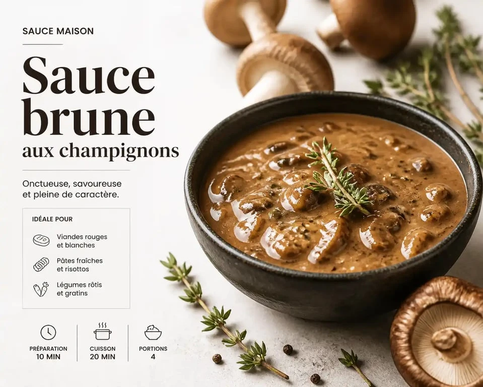 Sauce huître végétalienne maison aux champignons pour remplacer la sauce huître traditionnelle dans vos recettes asiatiques