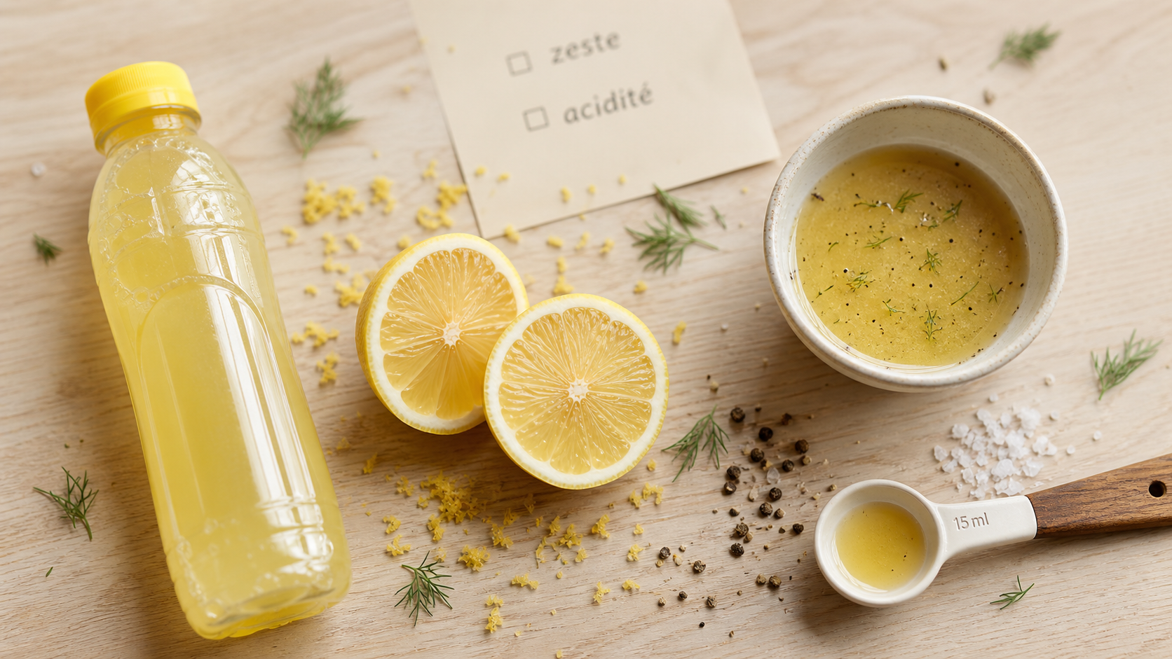 Le pulco peut il remplacer le citron : vinaigrette et jus Pulco