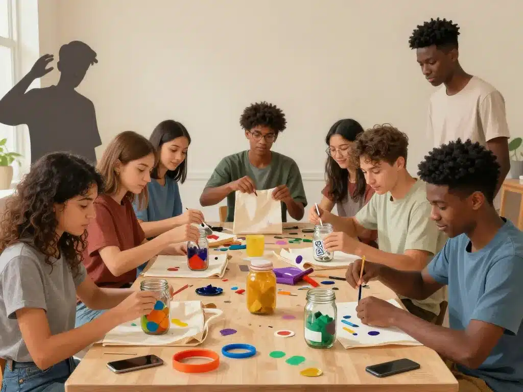 bricolage facile et utile pour ado déco récup ados personnalisent accessoires