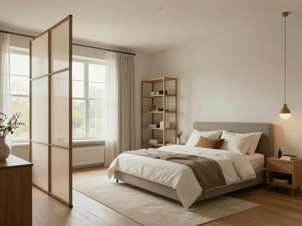 Illustration aménagement chambre en enfilade optimisé