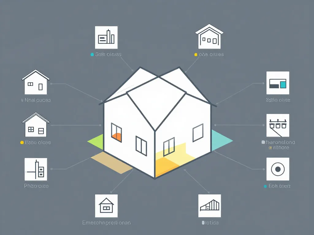 Extension permis de construire surface schéma concept