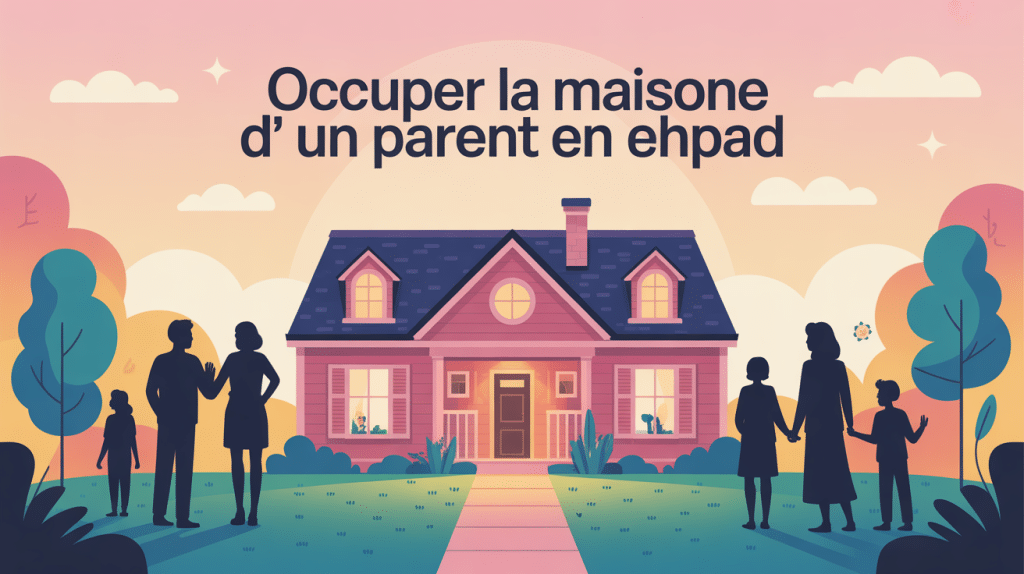 Habiter la maison d'un parent en ehpad image titre