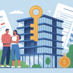 illustration concept des pièges de la location-accession