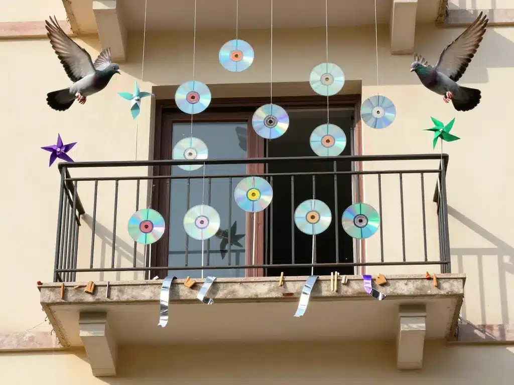 recette de grand-mère pour faire fuir les pigeons objets anti pigeons balcon
