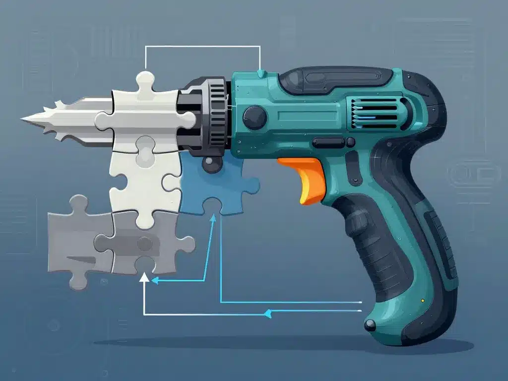 Vue technique des composants scie sauteuse Racetools