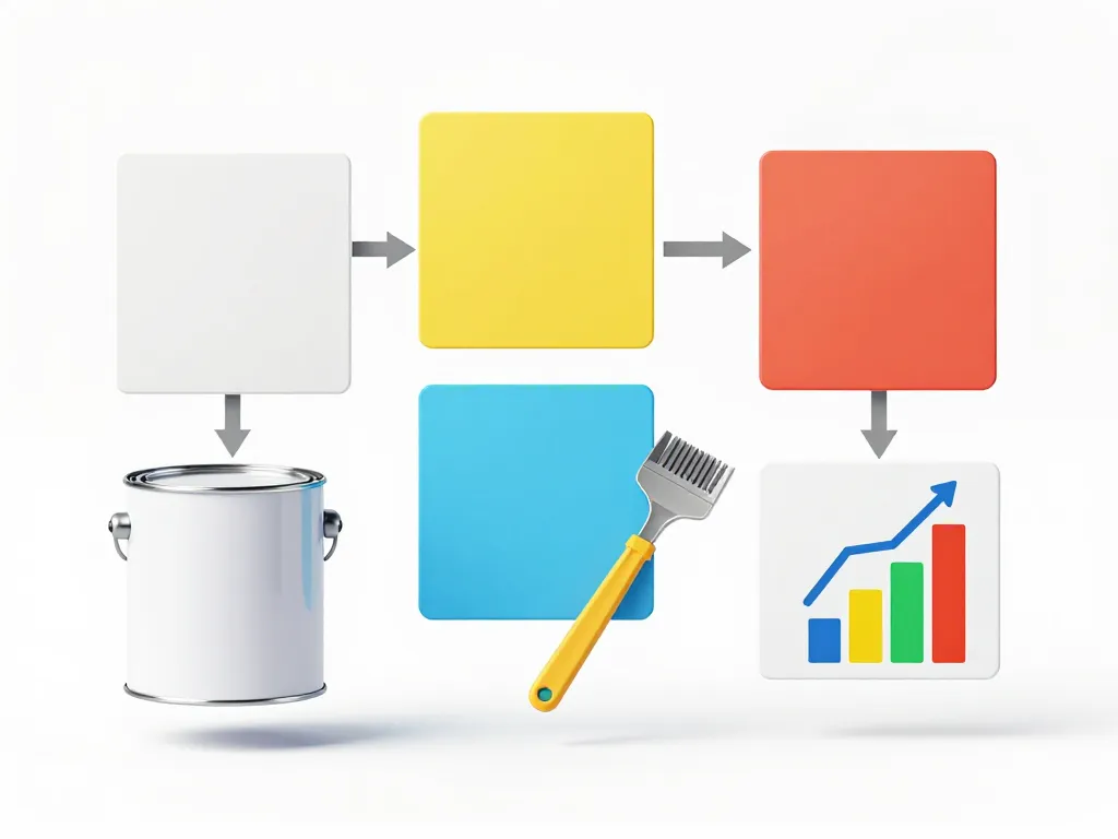 diagramme concept tarif peinture au m2 estimation