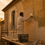 ravalement ite isolation façade immeuble ancien