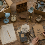 vide maison gratuit table objets anciens