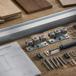 kit coulissant habitat sur plan de travail