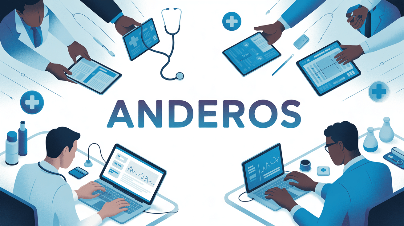 anderos professionnels santé technologie