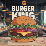 Burger King halal burger certification illustration