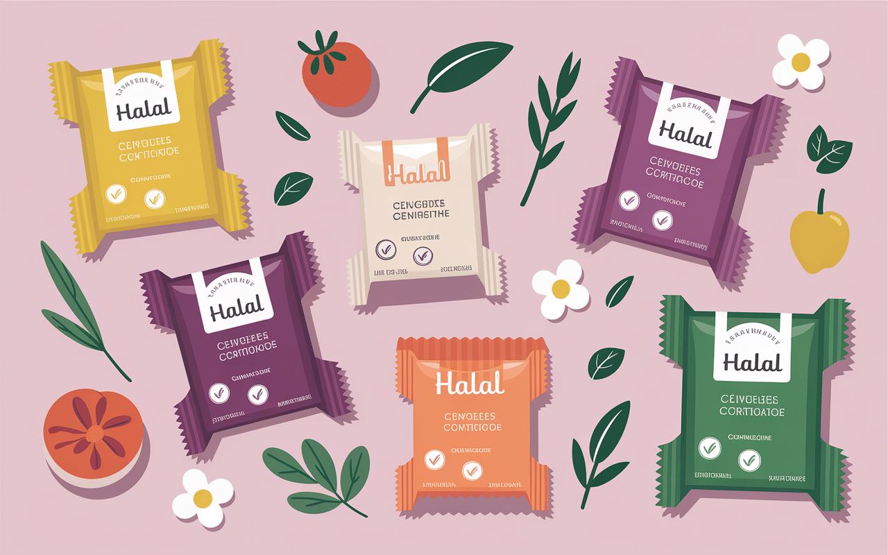 alternatives bonbons maoam halal certifiés sur rayonnage