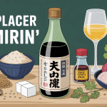 Par quoi remplacer le mirin bouteille et substitutions visuelles