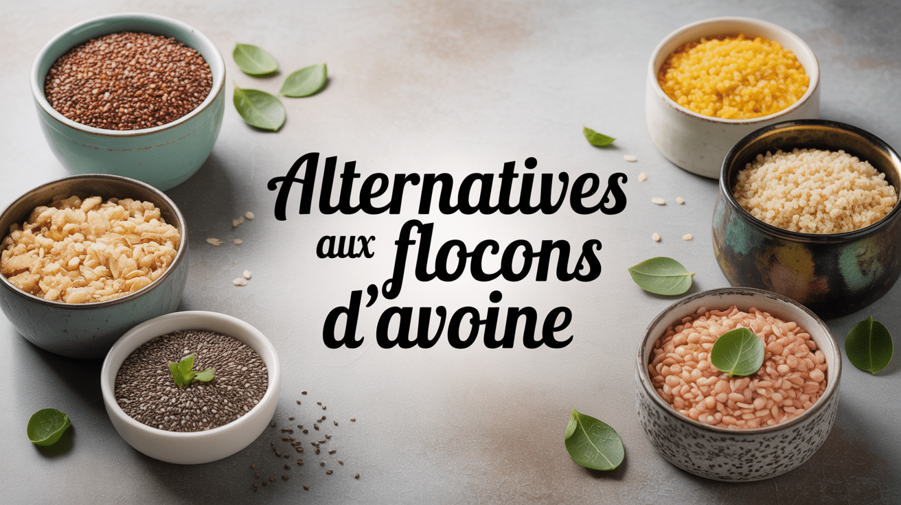 différentes alternatives par quoi remplacer les flocons d avoine en photo