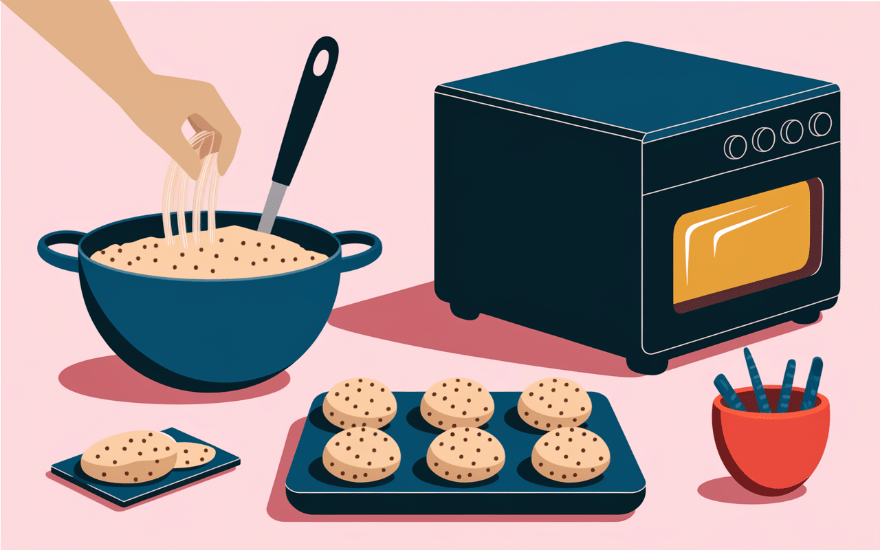 recette space cookie préparation étapes maison