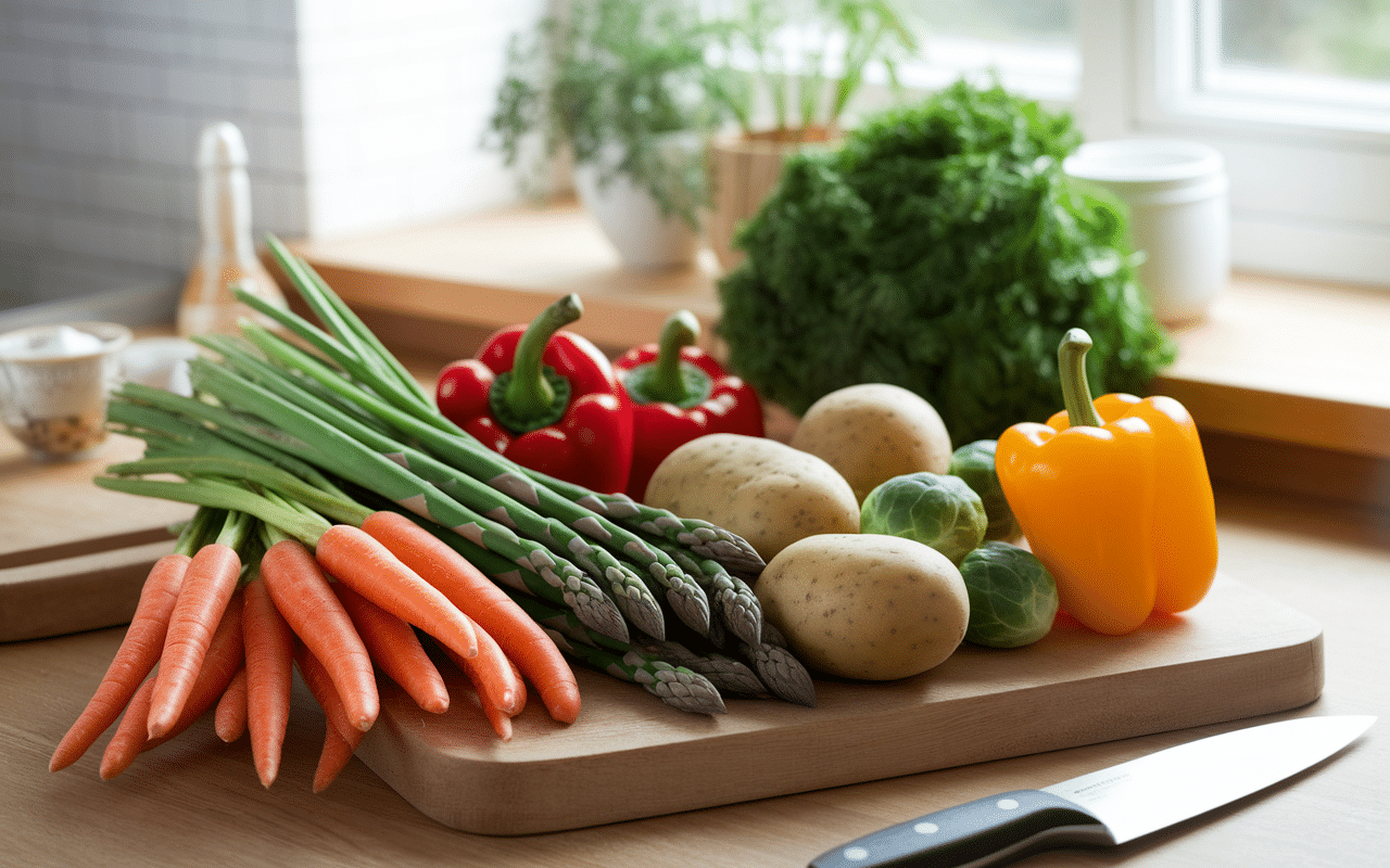 accompagnement filet de boeuf légumes de saison