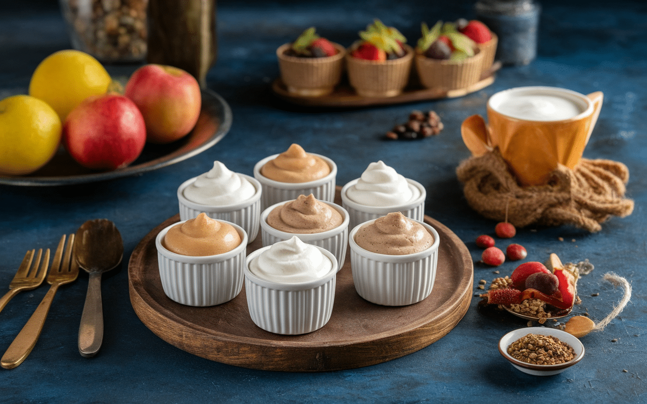 Variations chantilly maison sans sucre glace naturels