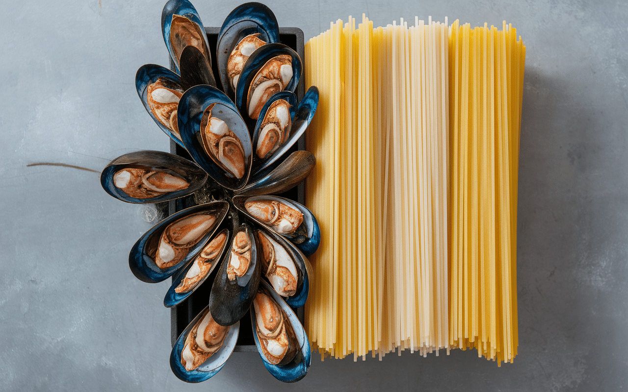 fruits de mer frais et pates recette de pate au fruit mer