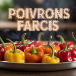 Recette poivrons farcis poivrons fumants dans plat
