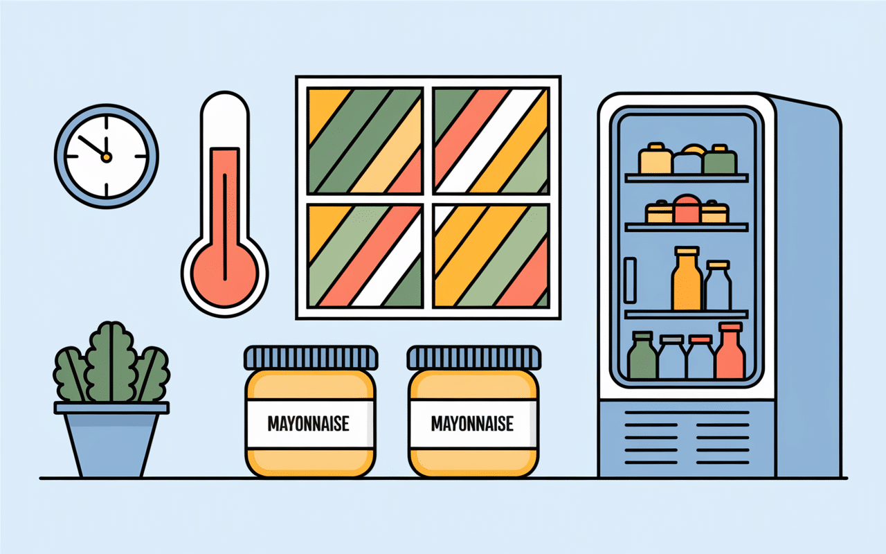 temps de conservation mayonnaise industrielle facteurs influents