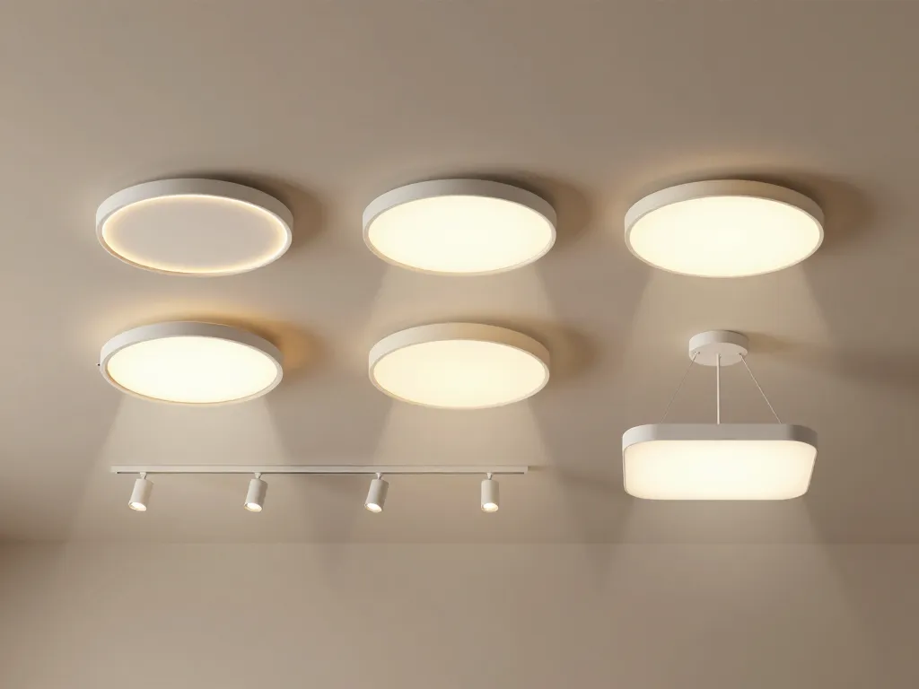 Comparatif de types d’eclairage pour plafond