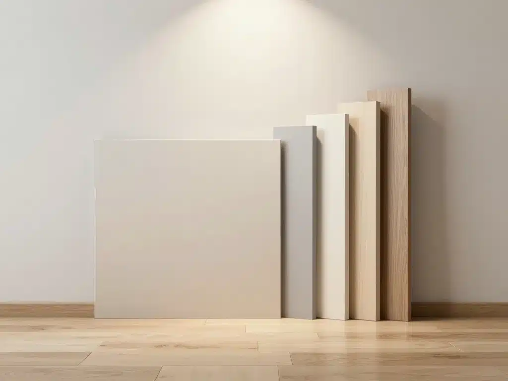 Harmonie couleurs et hauteurs pour plinthe bois ou carrelage