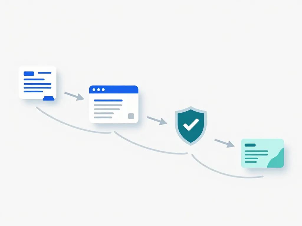 schéma étapes tipi budget paiement en ligne