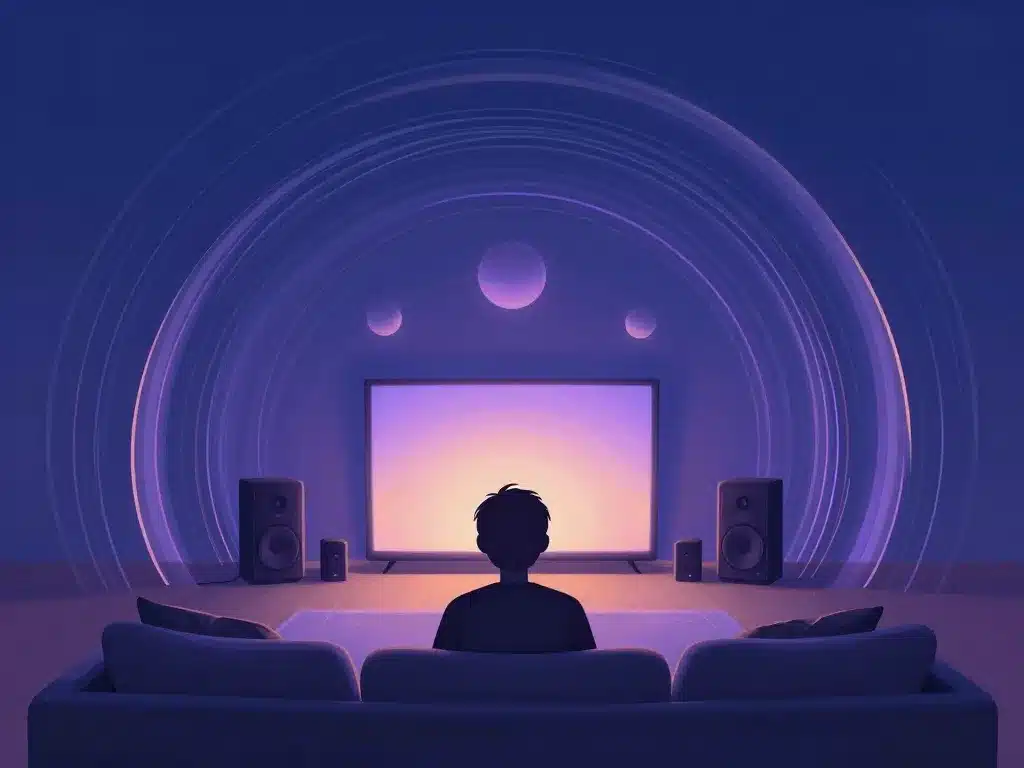 tv and home theatre : enceintes, barre de son et hauteur Atmos