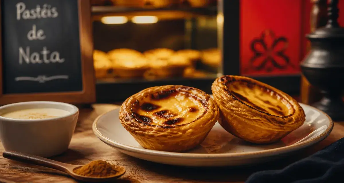 Calories in pastel de nata : 2 pasteis, 200 kcal